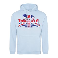 Lonsdale Printed Logo Hoodie Sky Blue 1