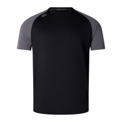 Canterbury Men's Elite Training Short-Sleeve Performance T-Shirt Black/Marl
