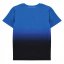 Hype Blue Fade Kids T-Shirt Black/Blue