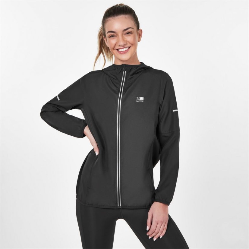 Karrimor Funnel Neck Run Jacket Womens Black