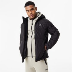 Everlast Padded Hooded Jacket Black