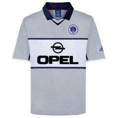 Score Draw Mens Score Draw PSG Away Shirt 2000 2001 Grey/White