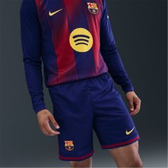 Nike Barcelona Home Shorts 2025 2026 Mens Blue/Red
