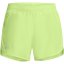 Under Armour Womens Fly-By Performance Gym Shorts Green