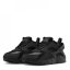 Nike Huarache Run 2.0 Big Kids' Shoes Black/Black