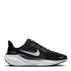 Nike Air Zoom Pegasus 41 Road Running Shoes Juniors Black/White