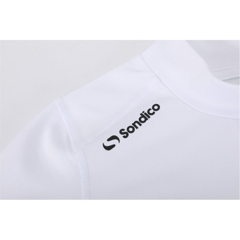 Sondico Mock Neck Baselayer Juniors White