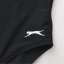 Slazenger LYCRA® XTRA LIFE™ Racer Back Swimsuit Girls Black