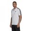 adidas Classic 3 Stripe Sereno pánske tričko White/Black