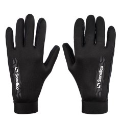 Sondico Football Gloves Mens Black