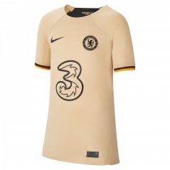 Nike Chelsea FC Third Shirt 2022/2023 Junior Boys Beige/Black