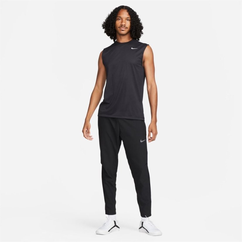 Nike Dri-FIT Legend Men's Sleeveless Fitness T-Shirt Black/Silver