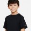 Nike Multi Big Kids' (Boys') Dri-FIT Training Top Blk/Blk/Silv