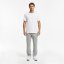 Slazenger Open Hem Fleece Pants Mens Grey Marl