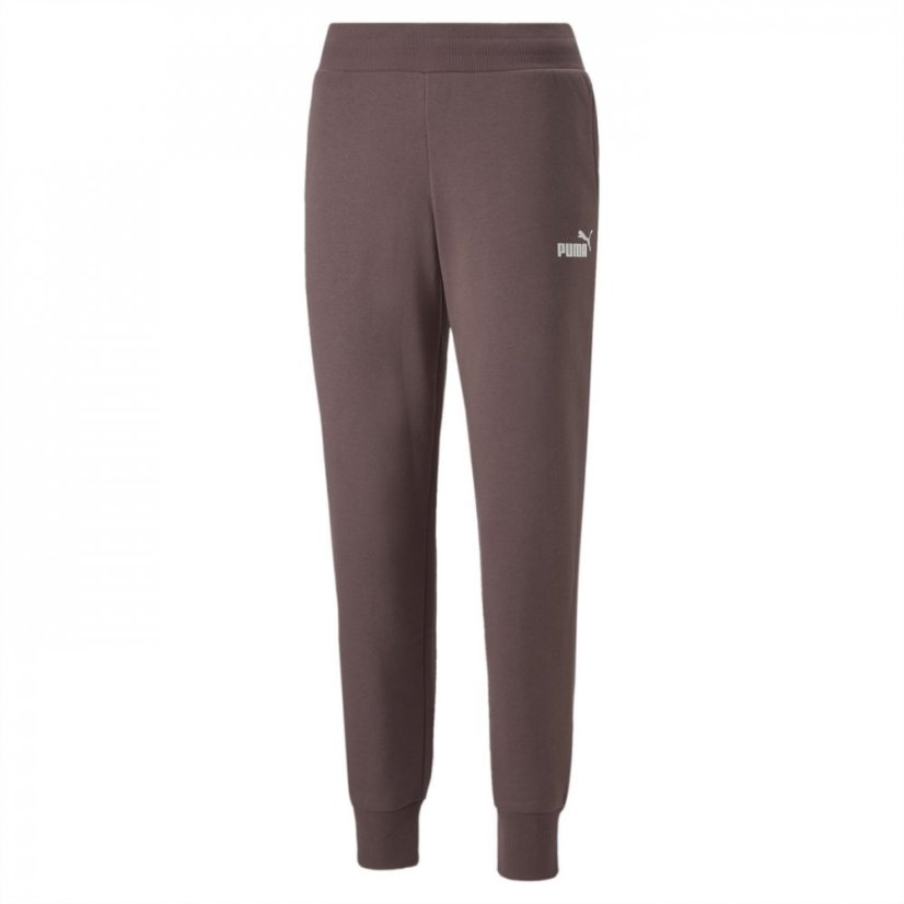 Puma Essentials Logo Slim Trousers Women's Dusty Plum