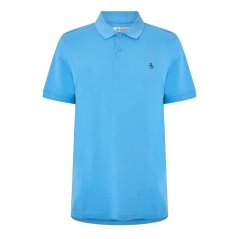 Original Penguin Short Sleeve Polo Shirt Parisian Blue