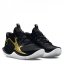 Under Armour Jet 23 Basketball Shoes Mens Black/Gold