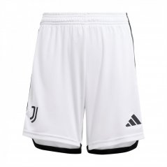 adidas Juventus Away Shorts 2023 2024 Juniors White