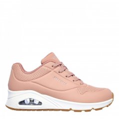 Skechers UNO Stand On Air Trainers Womens Rose