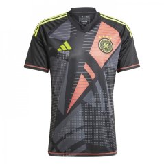 adidas Germany Tiro Goalkeeper Shirt 2024 Adults Black