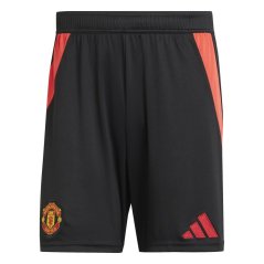 adidas Manchester United Home Shorts 2024 2025 Adults Black