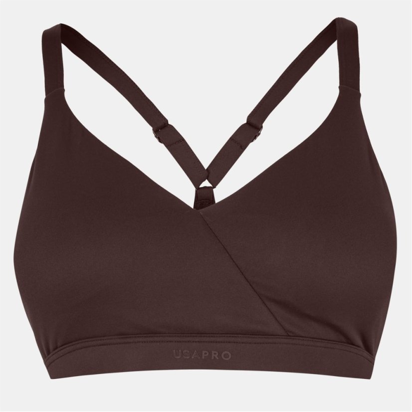 USA Pro Light Bra Womens Espresso