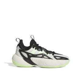 adidas Trae Young Unlimited 2 Shoes Juniors Cloud White/Gre
