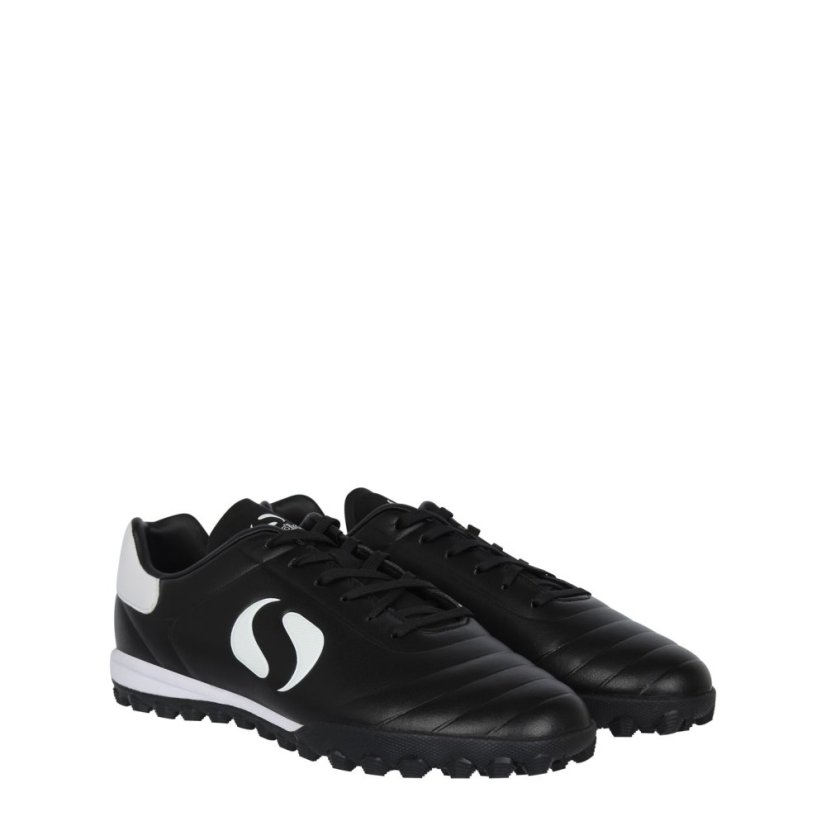 Sondico Strike Astro Turf Trainers Mens Black/White