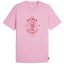 Puma Graphics Gelateria Tee T-Shirt Mens Pink/Purp