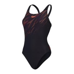 Speedo Women's One Piece Swimsuit Black/Red