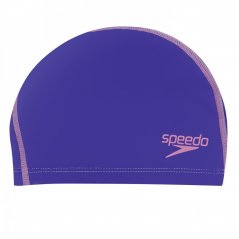 Speedo Long Hair Pace Cap Juniors Purple/Pink