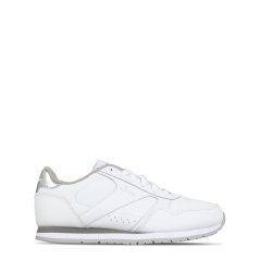 Slazenger Classic Trainers Ladies White/Silver