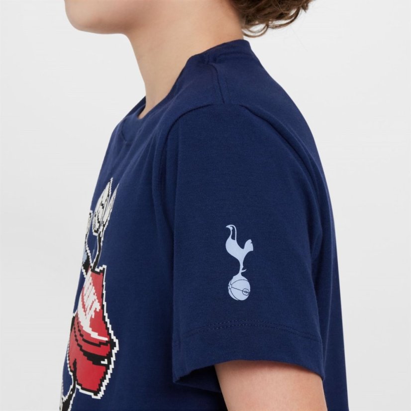 Nike Tottenham Hotspur Boxy Character Tee Juniors Blue