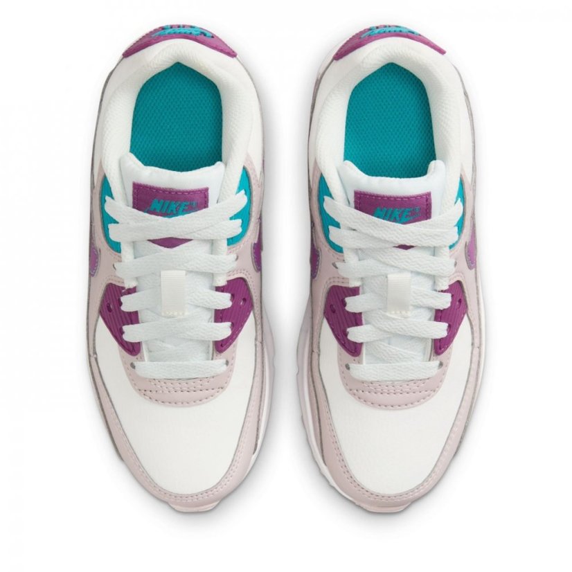 Nike Air Max Bolt Little Kids' Shoes White/Violet