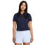 Under Armour Women's Jaq Short Sleeve Performance Polo Shirt Blue