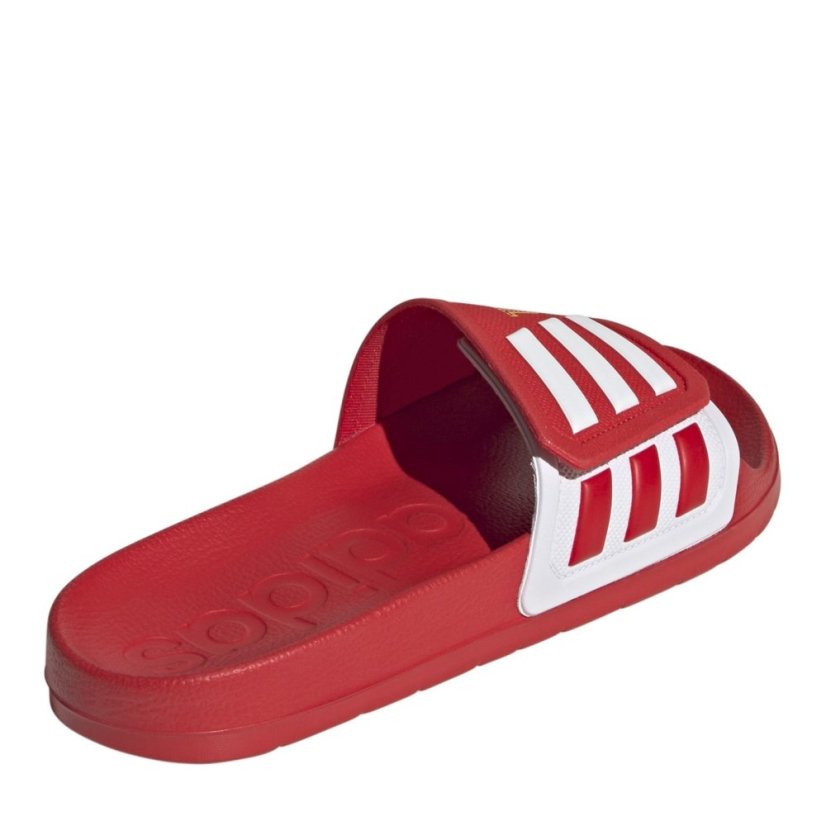 adidas Unisex Kids' Adilette TND Cloudfoam Quick-Drying Pool Sliders Vivid Red/White