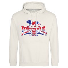 Lonsdale Printed Logo Hoodie Vanilla 1