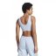 adidas 3-Stripes Crop Top With Removable Pads Blue Dawn