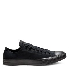 Converse Chuck Taylor All Star Mono Canvas Trainers Black 001