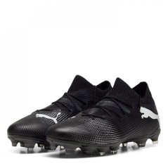 Puma Future 7 Match Womens Firm Ground Football Boots Black/White
