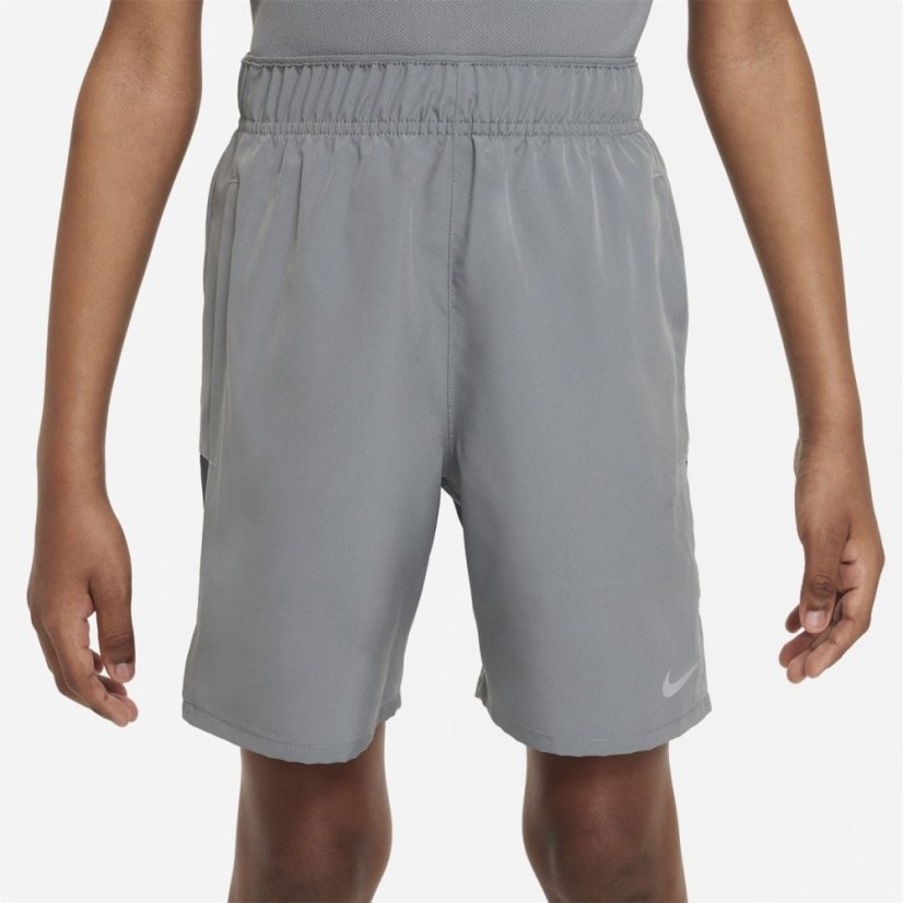 Nike Dri-FIT Challenger Big Kids' (Boys') Training Shorts Smoke Grey
