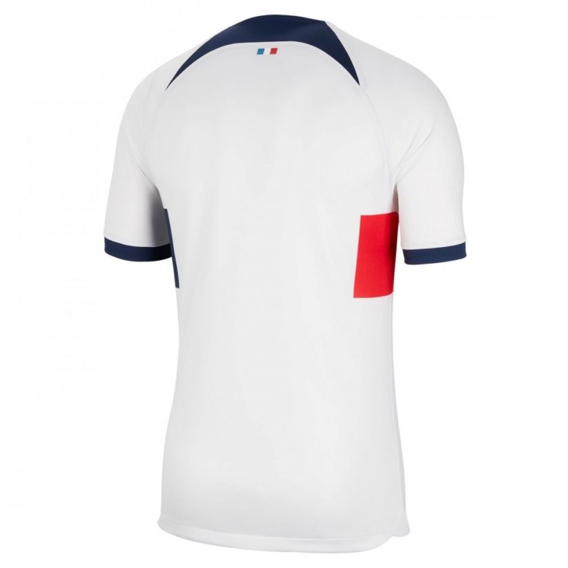 Nike Paris Saint Germain Away Shirt 2023 2024 Adults White/Navy