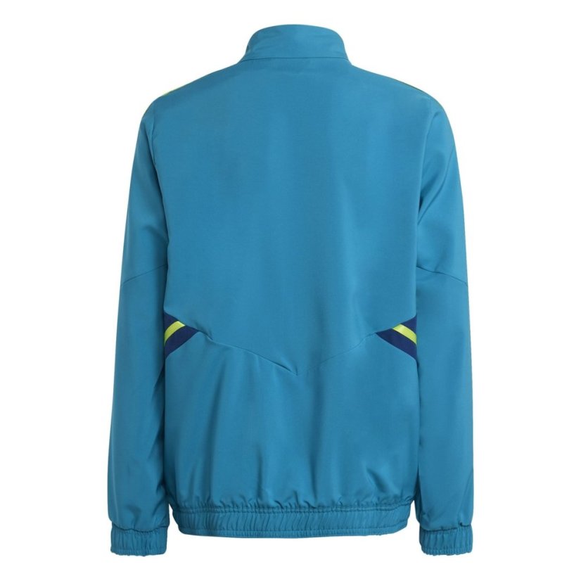 adidas Juventus Condivo 22 Presentation Track Top Juniors Blue