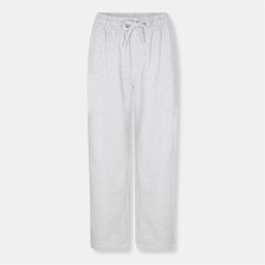 Kangol Women's Wide Leg Closed Hem Jersey Joggers Grey