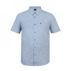 Gelert Short Sleeve Shirt Mens Blue