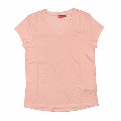 LA Gear V Neck T Shirt Ladies Pale Pink