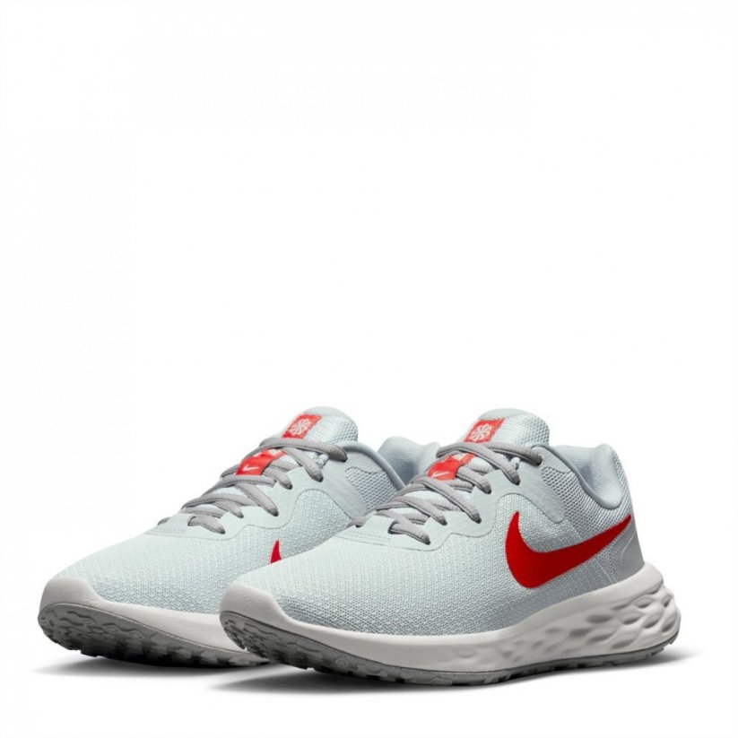 Nike Revolution 6 dámské běžecké boty Platinum/Red