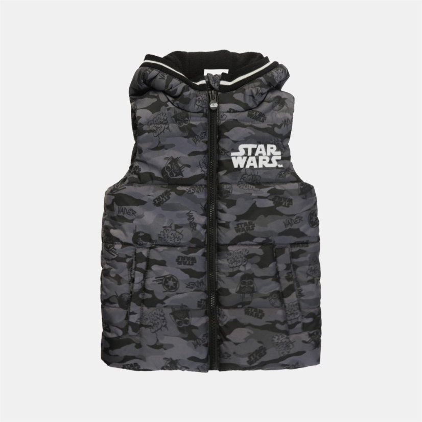 Character Unisex Kids Disney 3-Piece Fleece-Lined Gilet Star Wars