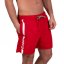Ript Essentials Verticle Stripe Swimming Trunks Mens Red/White