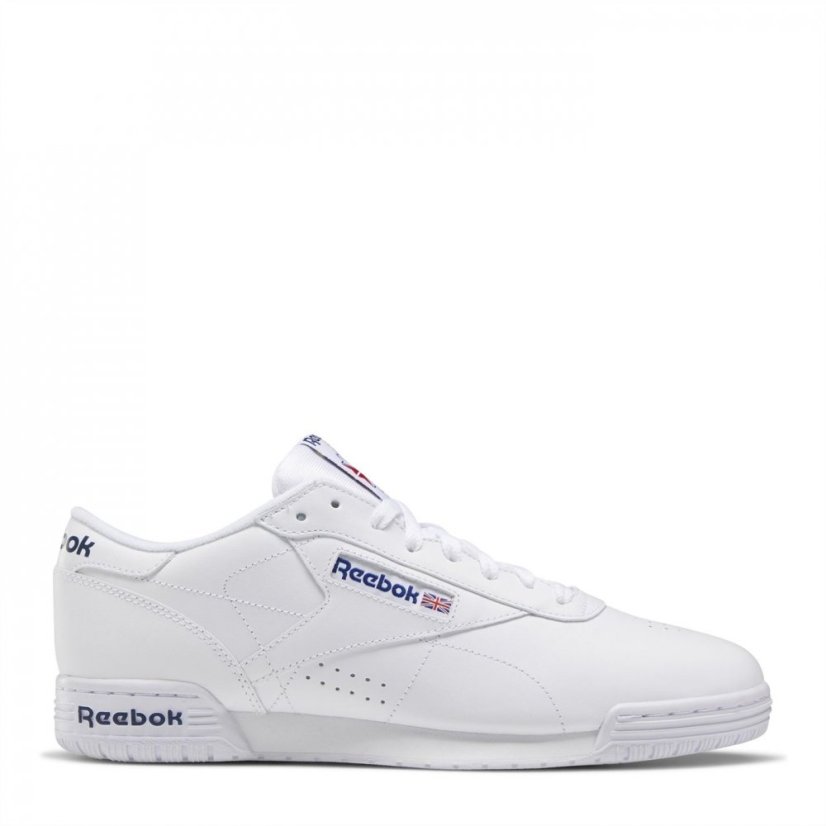 Reebok Exofit Low Mens Trainers White/RoyBlue